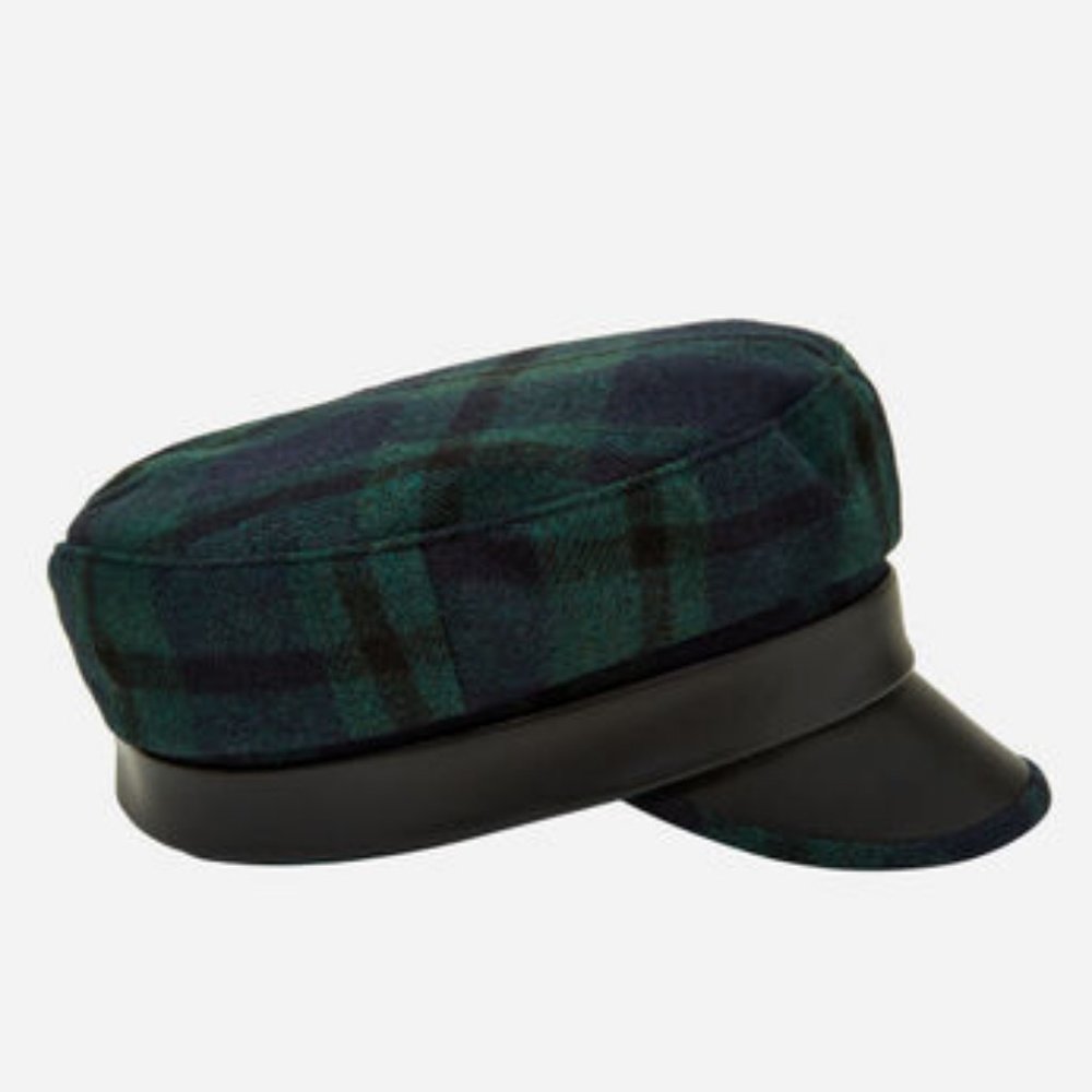 PLAID CADET HAT